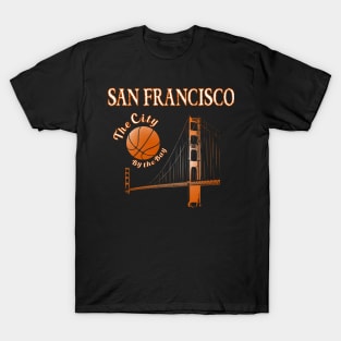 San Francisco Golden Gate Bridge Basketball T-Shirt